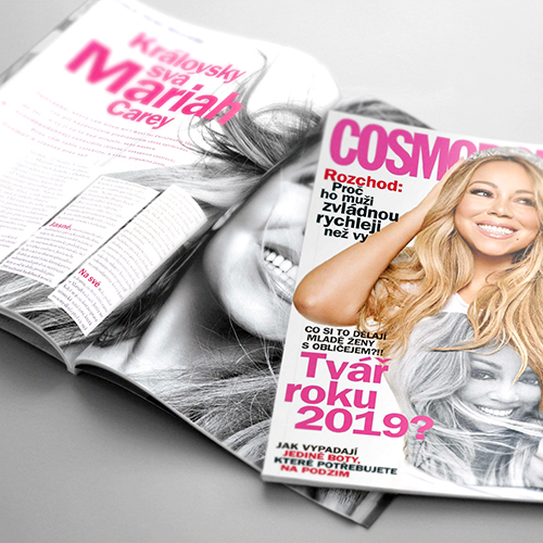 Mariah Carey - Cosmopolitan Magazine (Czech Republic) - November 2019