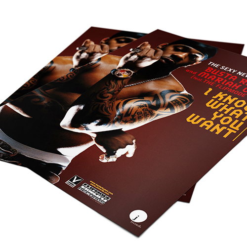 Busta Rhymes & Mariah Carey featuring The Flipmode Squad - I Know What You Want - Publicity Material