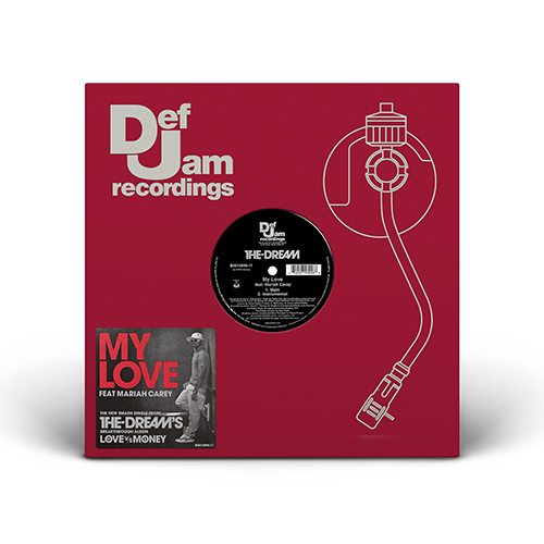 The-Dream featuring Mariah Carey - My Love - 12" Vinyl (United States)