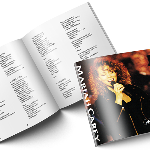 Mariah Carey - MTV Unplugged - Booklet - Japan Edition