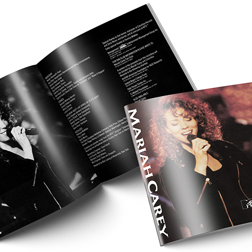 Mariah Carey - MTV Unplugged - Booklet