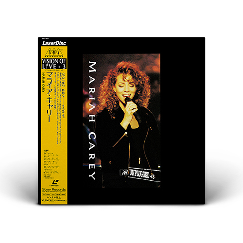 Mariah Carey - MTV Unplugged +3 - LaserDisc (Japan)