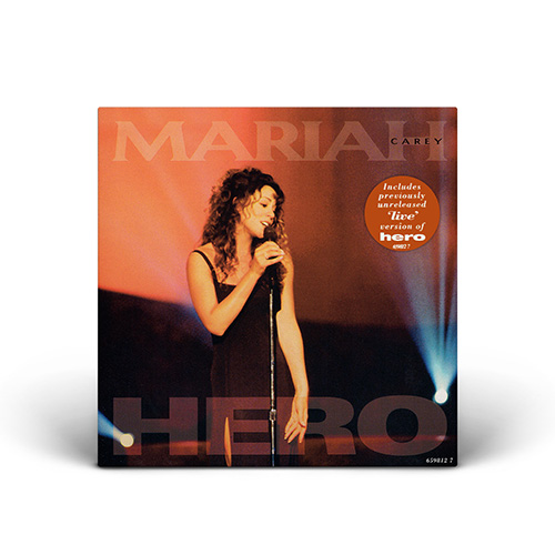 Mariah Carey - Hero - 7" Vinyl (United Kingdom)