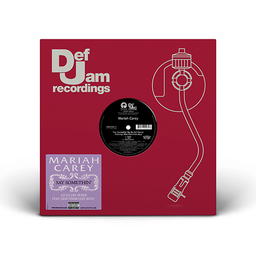 Mariah Carey - Say Somethin' - 12" Vinyl (United States)