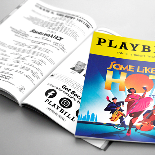 Some Like It Hot Playbill